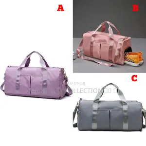 *Leather Duffle Bag*