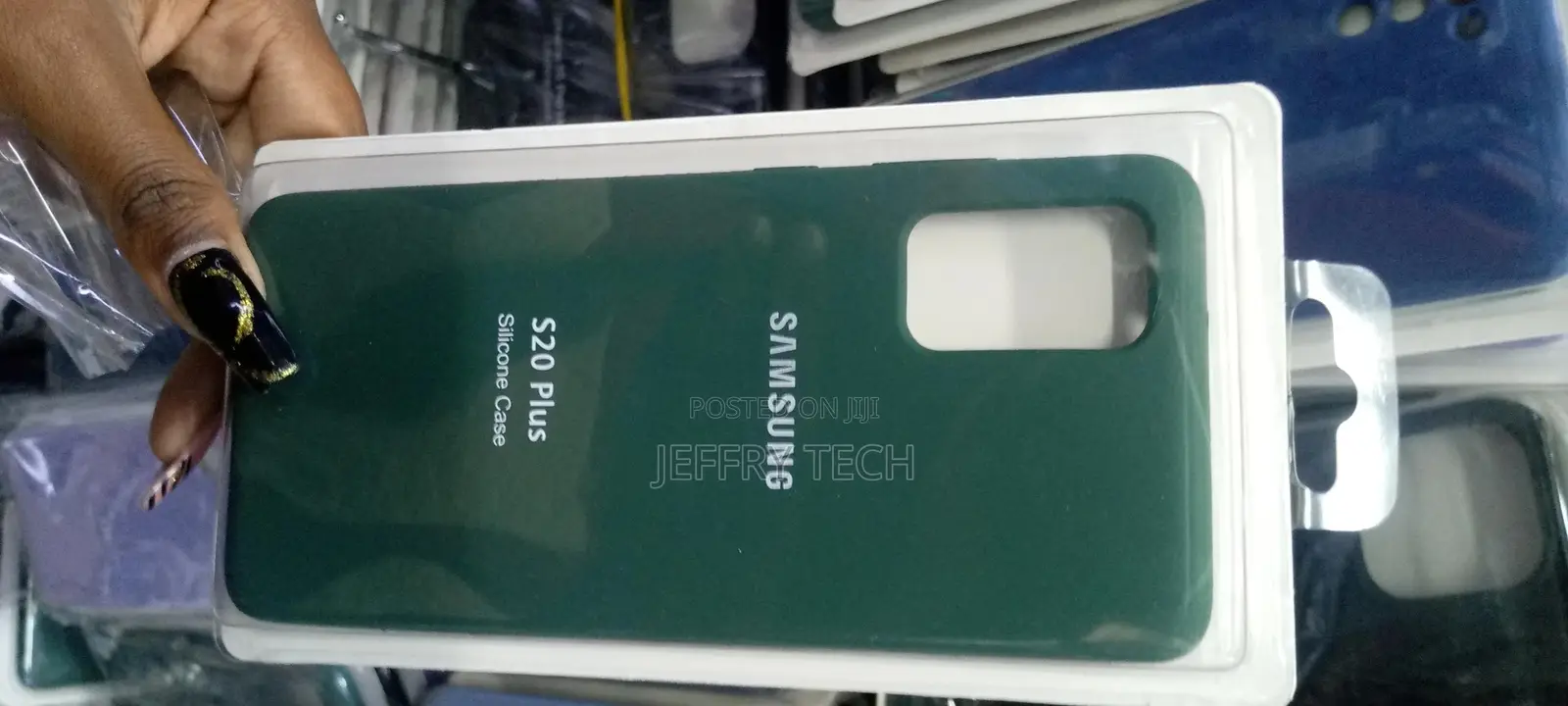 Samsung S20 Plus Silicone Case - Mint Green