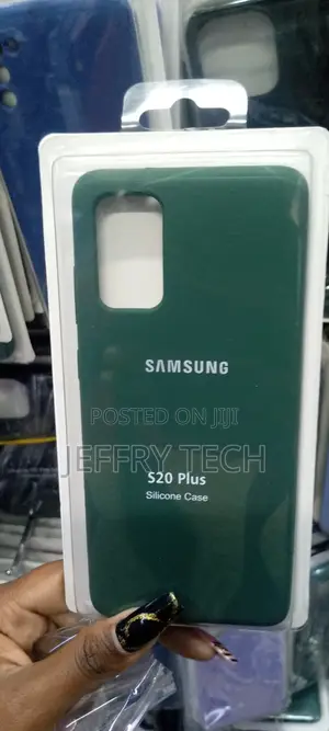 Samsung S20 Plus Silicone Case - Mint Green