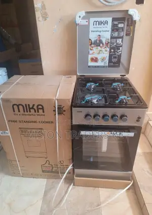 Mika 4gases Burner Free Standing Gas Cooker- 50*60 Gas Oven