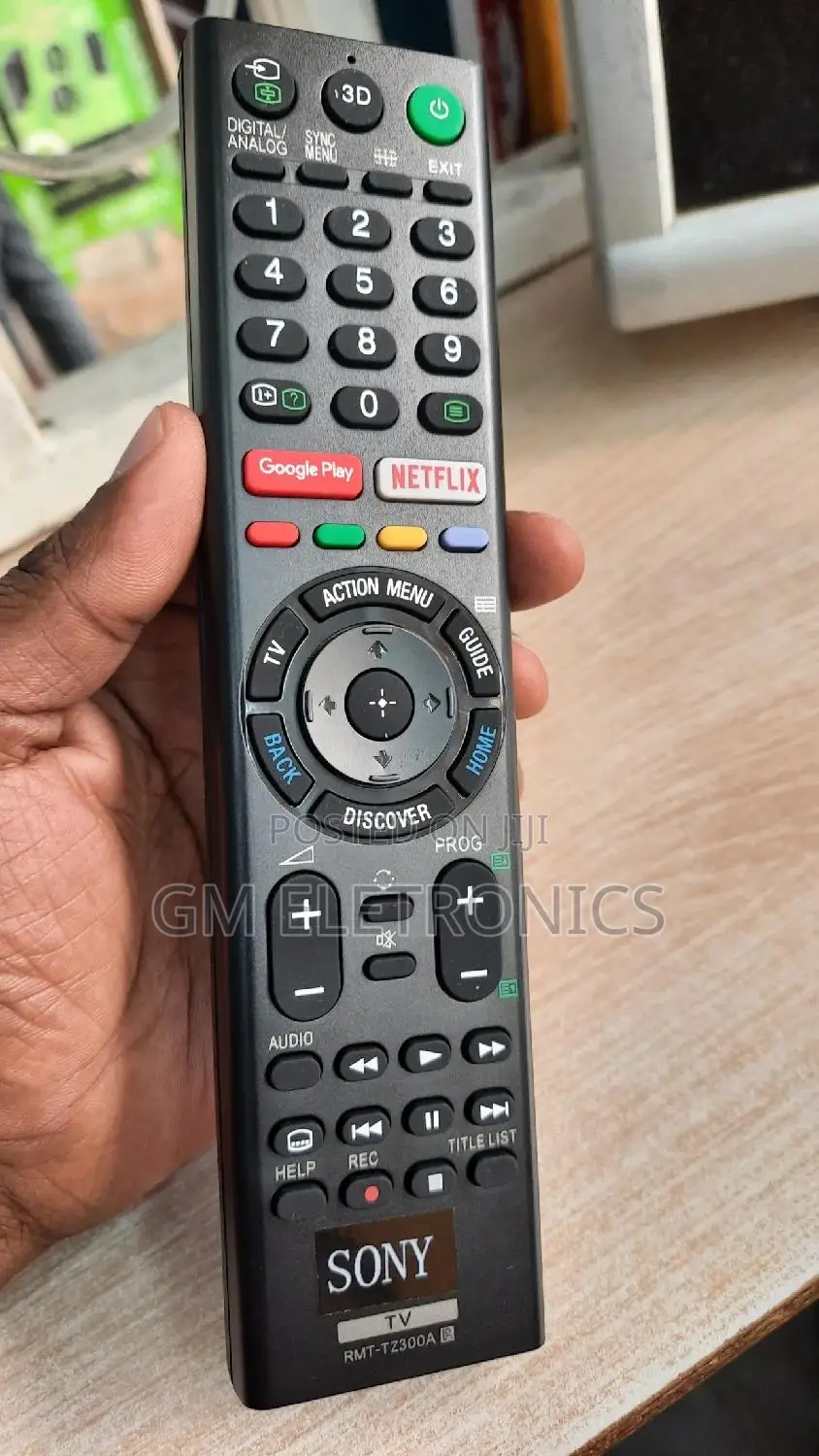 Sony RMT-TZ300A Replacement Remote for Sony Smart Android Tv