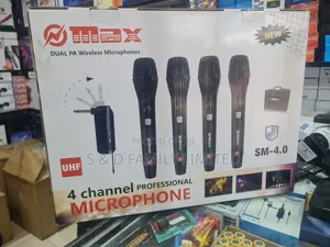 Omax SM 4.0 Wireless Microphone 4 in 1
