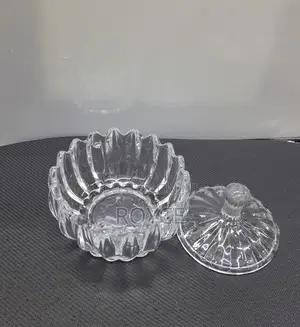 Elegant Glass Sugar / Candy Dish