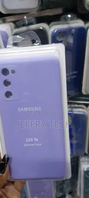 Samsung Galaxy S20 FE 5G Silicone Case, Purple