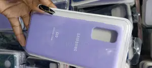 Back Cover for Cell Phone Silicone Violet - For Galaxy S20