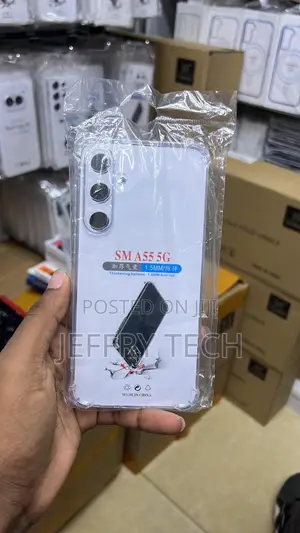Ultra Clear Back Cover for Samsung Galaxy A55 5G (Bumper Cas