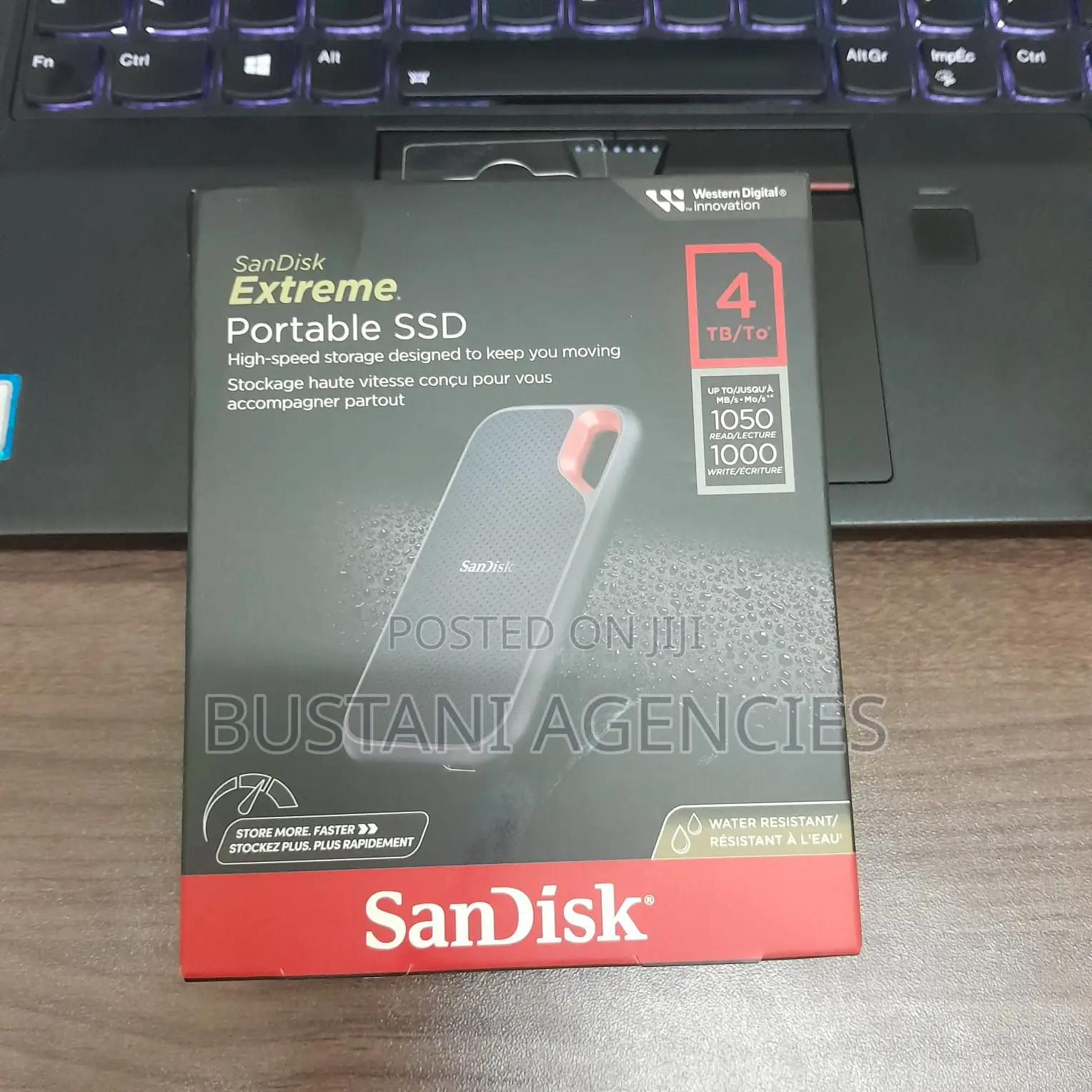 Sandisk Extreme Portable External SSD V2 – 4tb – Sdssde61-4t