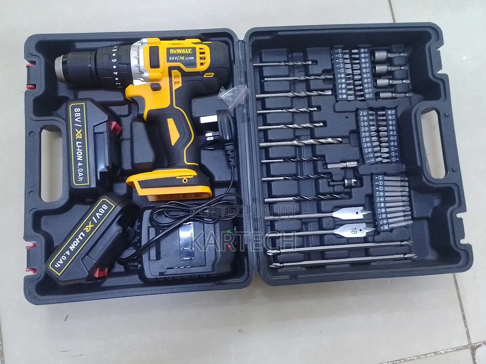 Dewalt Cordless Drill Set 88v