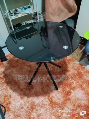 Pure Glass Top Dining Table