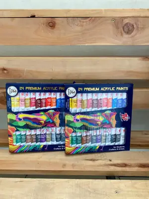 24 PCS Acrylic Paint Set