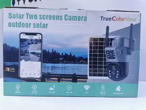 4g/ Wifi Double Lens Solar CCTV Camera