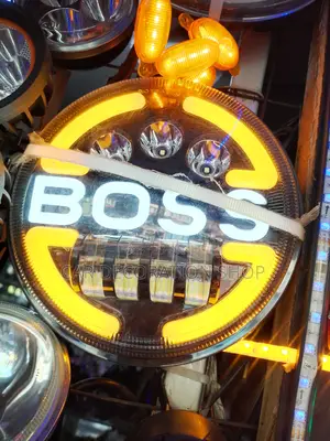 Led 7" Boss Headlights With Hi/Lo Beam Led Lights