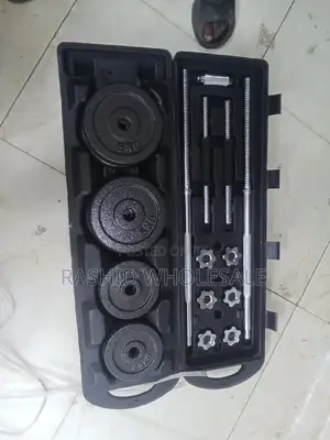 Chrome,Dumbell Set 50kgs,With Case
