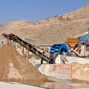 Bucket Wheel Gravel Washing Equipment Wheel Sand Washer