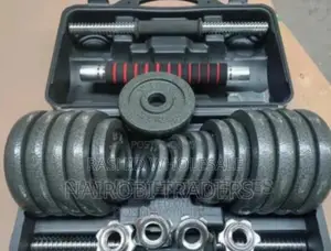 Dumbell 30kgs,Chrome