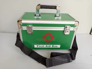 New First Aid Box Medium Green