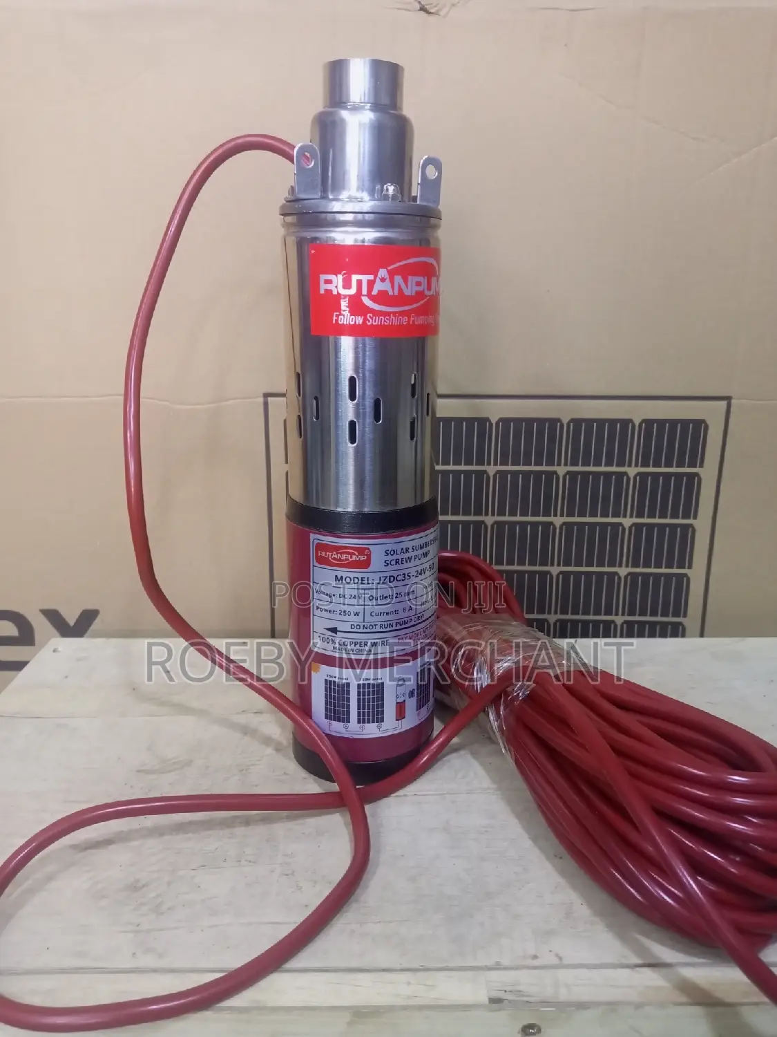 Solar Submersible Pump/Dc Solar Pump