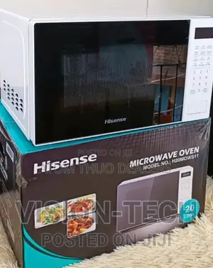 Hisense White Digital Microwave