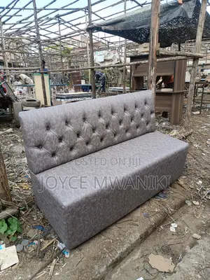 Restaurant Couch or Waiting Bench Grey.