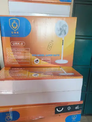 New Remote Controlled URK 16" Modern Standing Quiet Fan