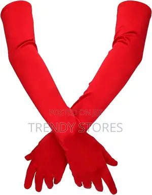 Red Opera Gloves