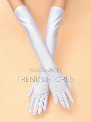White Opera Gloves
