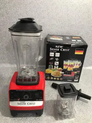 2 in 1 Silver Crest Heavy Duty Commercial Blender.