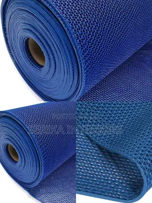 Blue Anti Slip Mats Perforated Anti Slip Mats