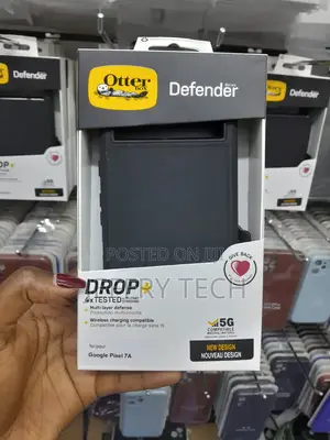 Otterbox Google Pixel 7a Case Defender Black NJMJMJJM