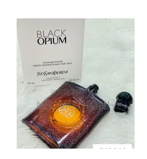 *QUALITY PERFUME DEMONSTRATION TESTER* Black Opium 90 Ml