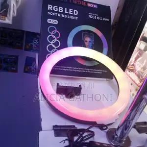 10" RGB Ring Light With 2mtrs Tripod