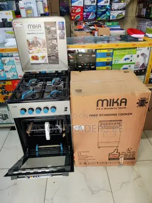 Mika 4gas Burner Auto Ignation Standing Cooker With Gas Oven