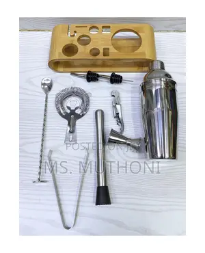 *10pc Professional Mixology Bartender Kit(Shaker Set)