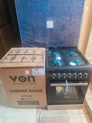 Von Cooker!Von 4 Gas Double Plate Gas Burner Electric Oven