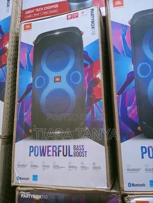 JBL Partybox 110 With 160W Powerful Sound,
