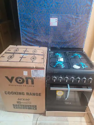 60*60 Von Full Gas Standing + Electric Oven Cooker