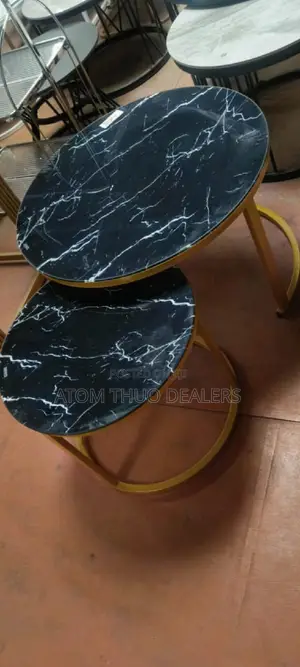 Marble Nesting Coffee Table (Glass Effect)