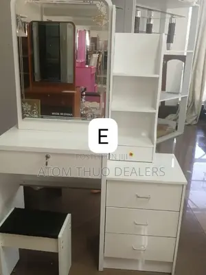 Dressing Table With Sliding Mirror
