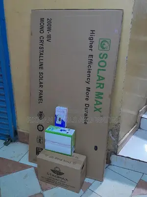 Complete HOUSE SOLAR SYSTEM Battery, Inverter + Controller