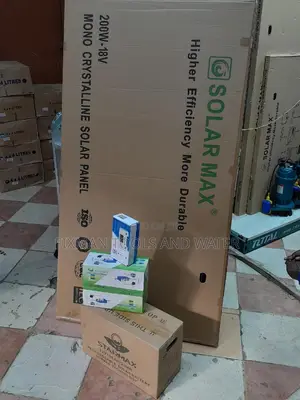 Solar System Complete + Battery + Inverter + Controller