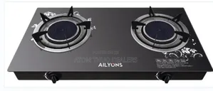 AILYONS 2 Burner Glass Top Infrared Double Burner Cooker,