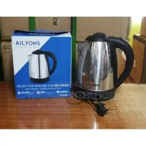 AILYONS FK-0301 Stainless Steel 1.8L Electric Kettle-Silver.