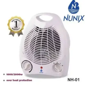Nunix Room Heater With a Fan With Temperature 
Control
