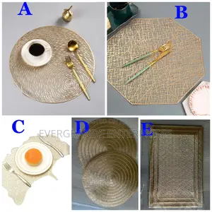 A Set of 6 PVC Table Mat