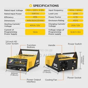 Car Programming Power Supply, Battery Charger Jump-Starter