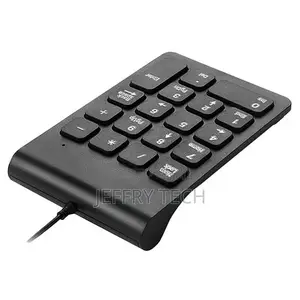 Mini USB Wired Numeric Keypad Numpad 18 Keys Digital Keyboar