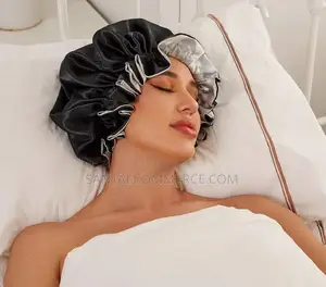 Satin Silk Hair Sleeping Cap Bonnet
