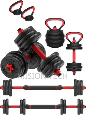 50kgs Dumbbell With Kettlebell Set
