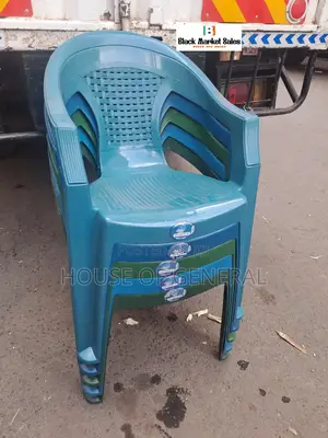 Blue Strong Plastic Chair