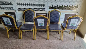 Church Conference Chairs With Heavy Metal Frame